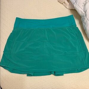 Green Athletic Skort lululemon